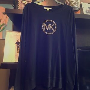 Long Sleeve Plus Size Michael Kors Long Sleeve